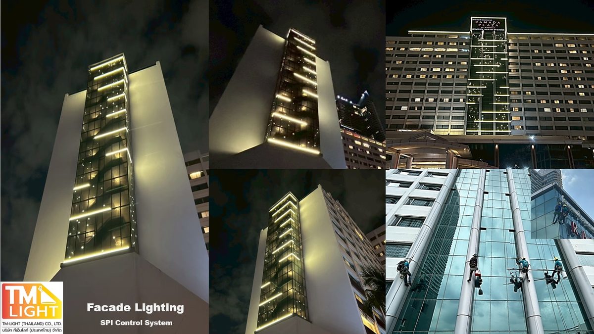 Hotel Facade Lighting